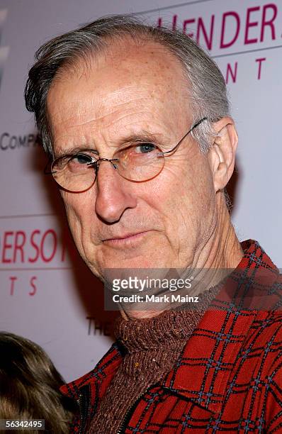 Actor James Cromwell arrives to the Los Angeles Premiere of "Mrs. Henderson Presents" held at the Fine Arts Theatre on December 5, 2005 in Beverly...
