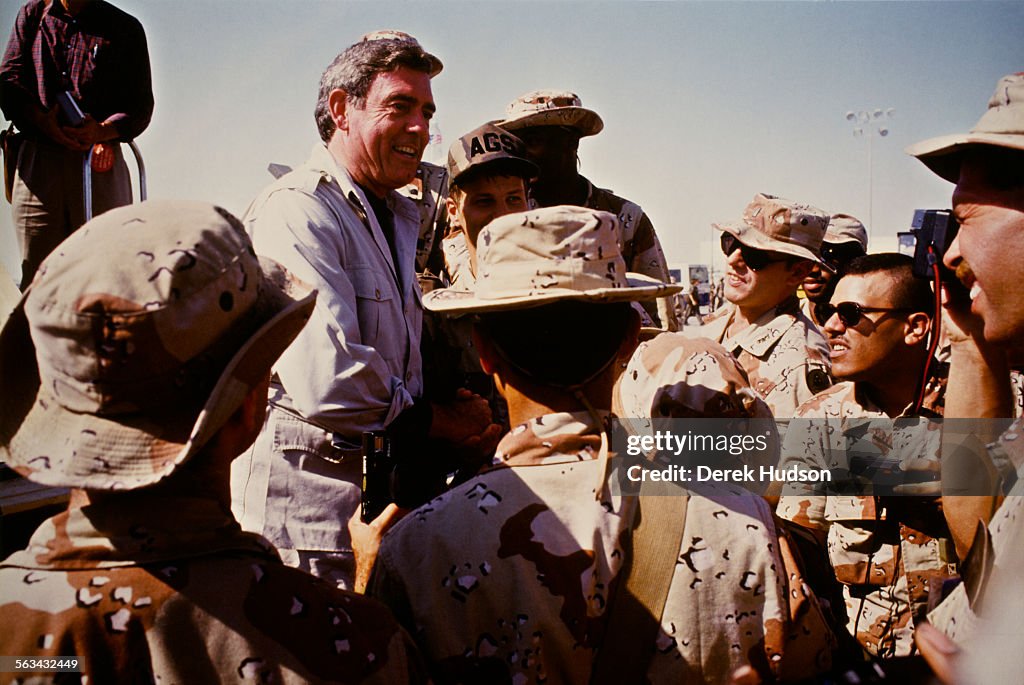 Dan Rather In Saudi Arabia
