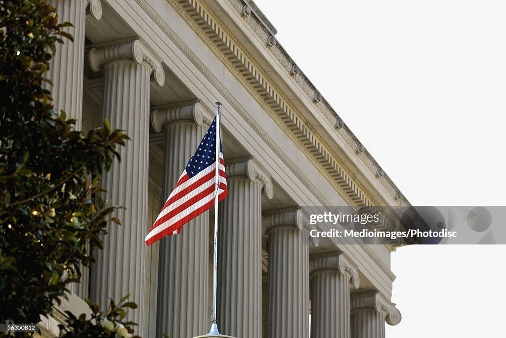 Low angle view of a government building, House of the Temple, Washington DC, USA