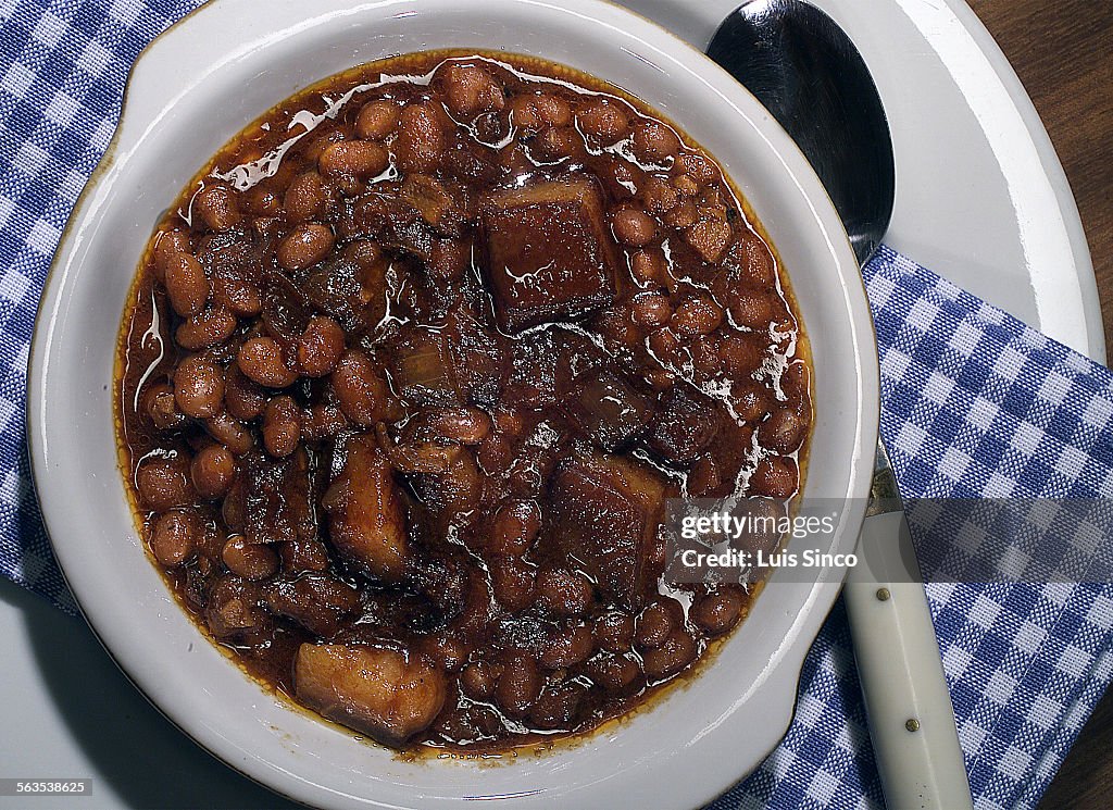 Boston baked beans.