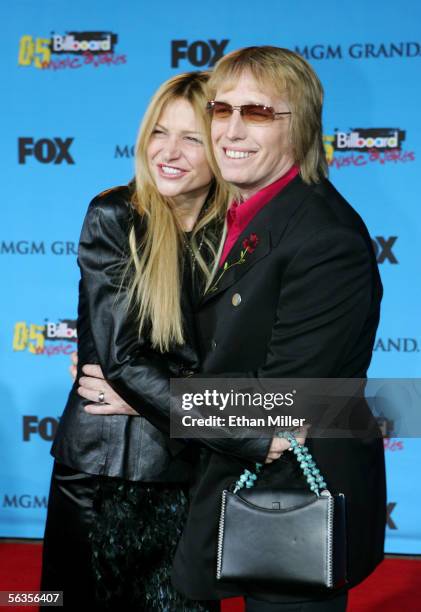 Musician Tom Petty and his wife Dana York arrive at the 2005 Billboard Music Awards held at the MGM Grand Garden Arena on December 6, 2005 in Las...