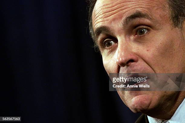 Former New YorkMayor Rudy Giuliani of New York will is going into business, setting up a consulting outfit, Giuliani & Partners. ^^^ Former NYC mayor...