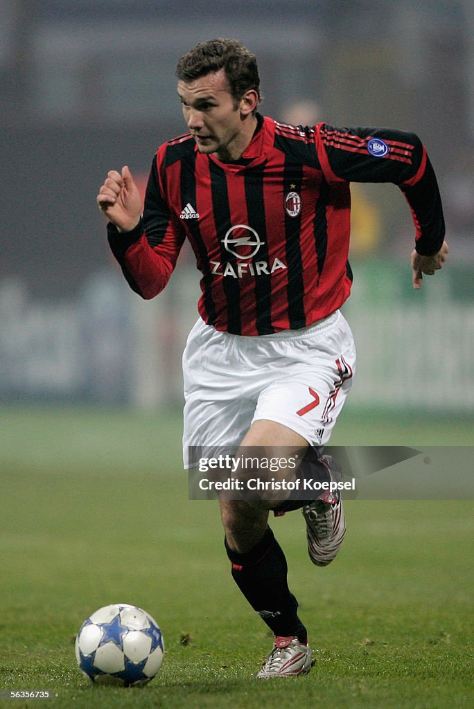 UEFA Champions League AC Milan v Schalke 04