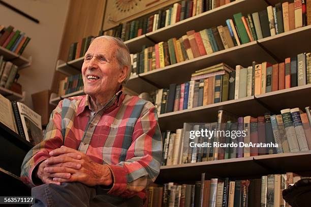 Digital Image taken on Wednesday, 1/30/2002, Ojai, CA · Photo by ^^^/Los Angeles Times via Getty Images ·  David Lavender at his home in Ojai....