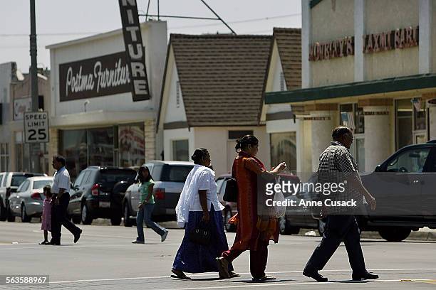 Pioneer Boulevard in Artesia is filled with mostly bu not all Indian Shops. A proposal to put up signs on the 91 Freeway calling Pioneer Boulevard in...