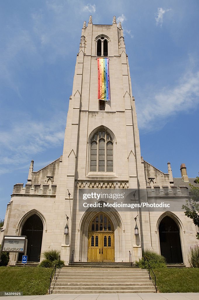 Facade of a church, Washington DC, USA