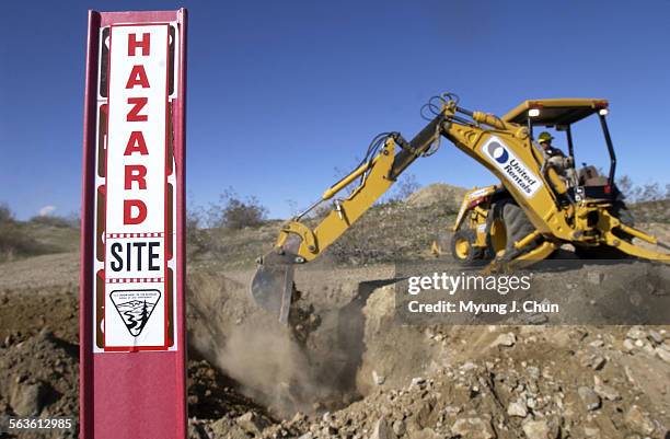 Escaped Using Backhoe Mineshaft Photos and Premium High Res Pictures - Getty Images