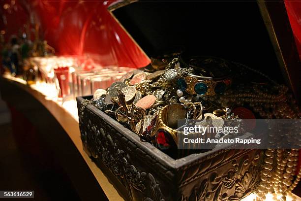 The bar and props from "Charlie's Angels:Full Throttle" movie exhibit.The new exhibition at the Academy of Motion Picture Arts and Science, The...