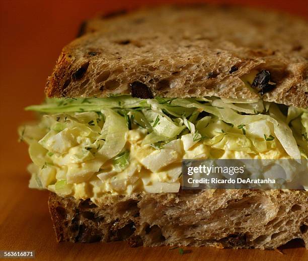 Deviled Egg salad sandwich.