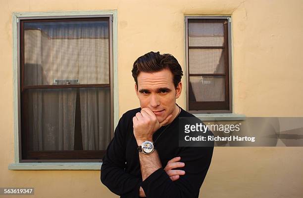 Matt Dillon, Monday morning in Los Angeles. He directs his first film, "City of Ghosts"  an indie drama about Americans in Thailand.
