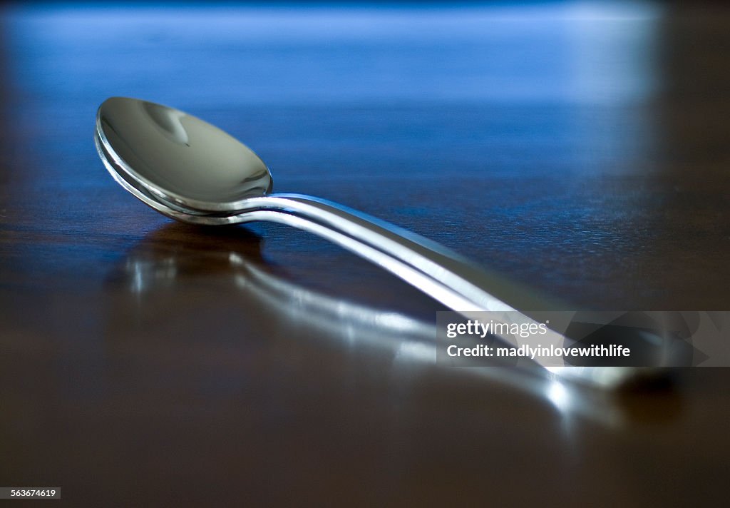 Two Join Spoons Two Spoons Spooning High-Res Stock Photo - Getty Images