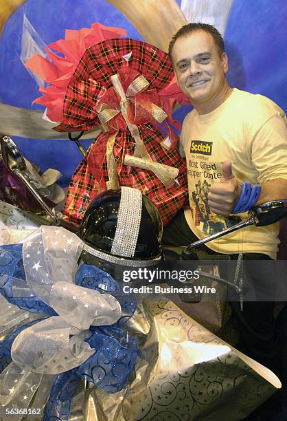 Doug Alves of Fresno, California, "wrapped up" a $10,000 grand prize and the title of "America's Most Gifted Wrapper" on Friday, December 2, in a...