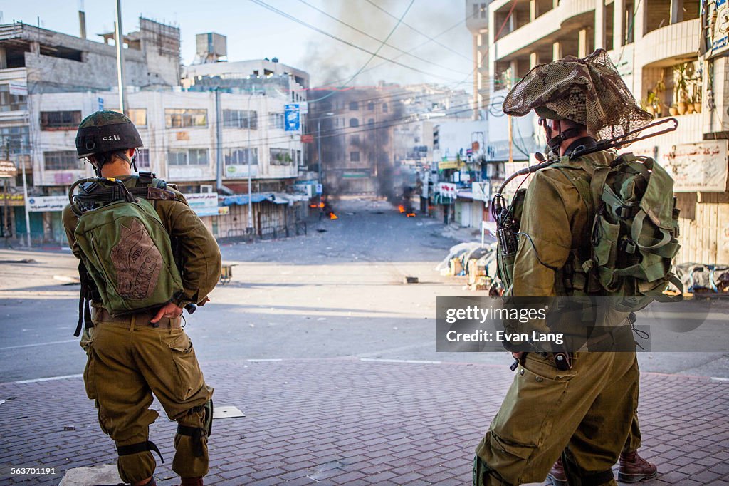 IDF soldiers in Hebron