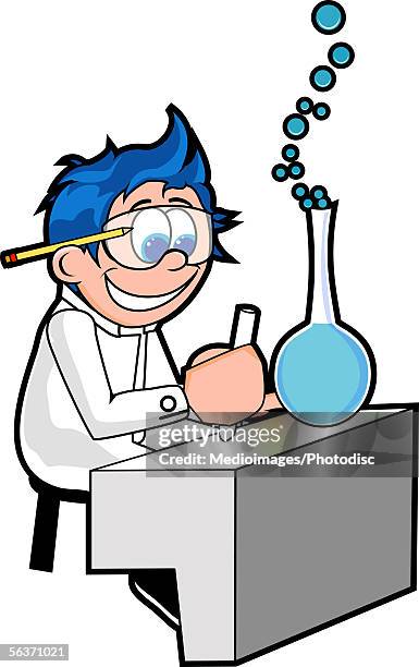 Science Lab Table Cartoon Photos and Premium High Res Pictures - Getty ...