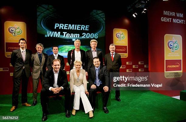 Sebastian Hellmann, Marcel Reiff, Lothar Matthaus, Stefan Effenberg, Boris Becker, Ottmar Hitzfeld, Carsten Schmidt, Claudia Effenberg, Hans Mahr...