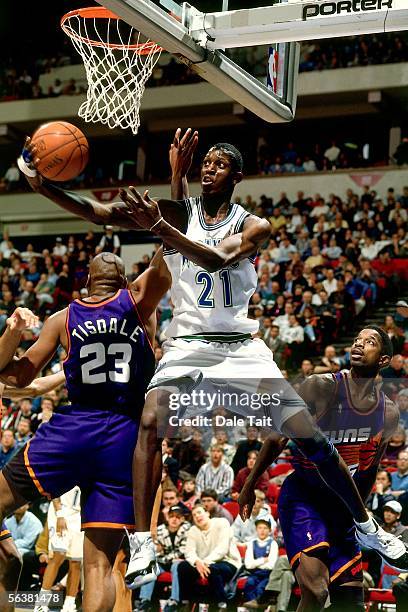 90 Timberwolves Minnesota Timberwolves 90s Imagens e fotografias de stock - Getty Images