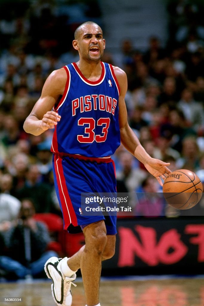 Grant Hill Action Portrait