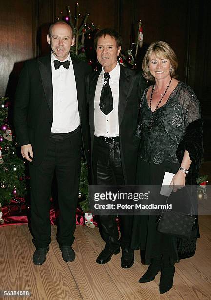Sir Clive Woodward and Lady Jayne Woodward attend the Christmas Celebration at Hampton Court Palace hosted by Sir Cliff Richard , the annual...