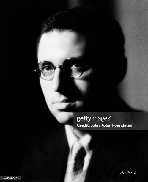 Portrait of film director George Cukor , for Paramount Pictures, 1930.