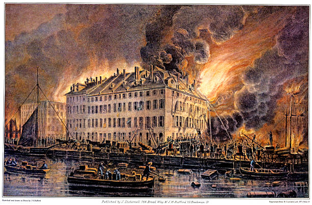 MA: 9th November 1872 - The Great Boston Fire Of 1872