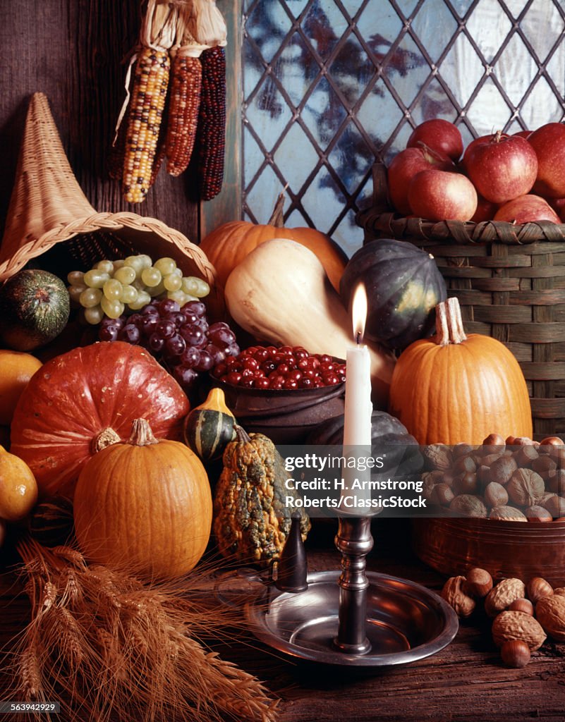 AUTUMN HARVEST STILL LIFE...