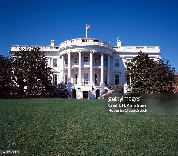 1970s THE WHITE HOUSE WASHINGTON DC USA