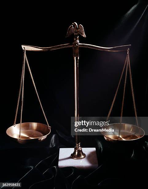Empty Balance 139 Balance Scale On Black Stock Photos, High-Res Pictures, and Images ...