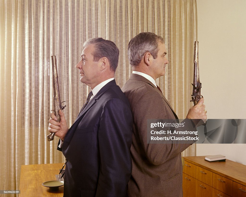 1960s TWO ANGRY MIDDLE...