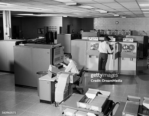 1960 Apq Computer 1.384 Mainframe Room Stock Photos, High-Res Pictures, and Images ...