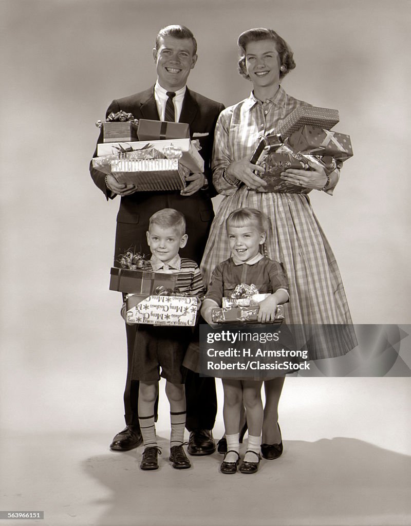 1960s FAMILY PORTRAIT OF...