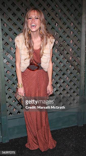Actress Rachel Zoe attends Paul Smith's Los Angeles store opening on December 8, 2005 in Hollywood, California.