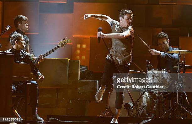 February 10, 2013 Fun in performance Fun in performance at the 55th Annual GRAMMY Awards at STAPLES Center in Los Angeles, CA. Sunday, February 10,...