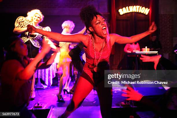 Los Angeles Ladies Arm Wrestling took their show to the Bootleg Theater for the "Valentines Day Massacre." Ladies dressed in full regalia compete and...