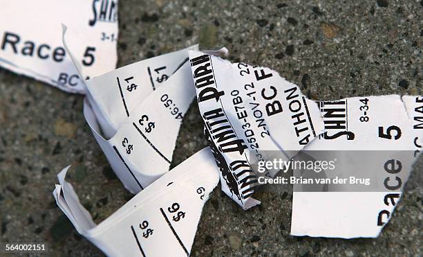 Discarded Raffle Tickets 188 Torn Ticket Stock Photos, High-Res Pictures, and Images - Getty Images