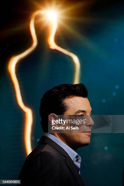 Seth MacFarlane following the announcement of the Academy Award nominations at the Academy of Motion Picture Arts and Sciences Samuel Goldwyn Theater...