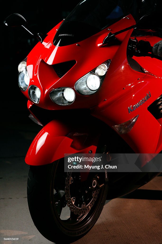 4pc Red Fairing Grilles For 2006-2011 Kawasaki Ninja ZX14R – Gloss Red Mesh Screens – KKCProducts
