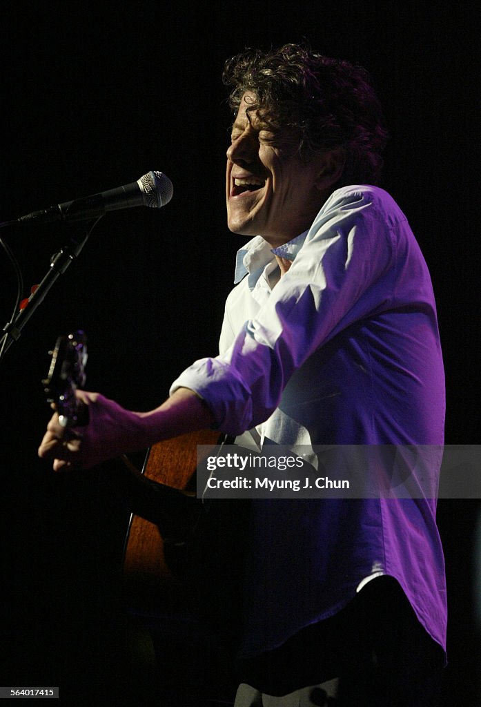 Paul Buchanan performs during the KCRW 'A Sounds Eclectic Evening' at the Universal Amphitheatre on