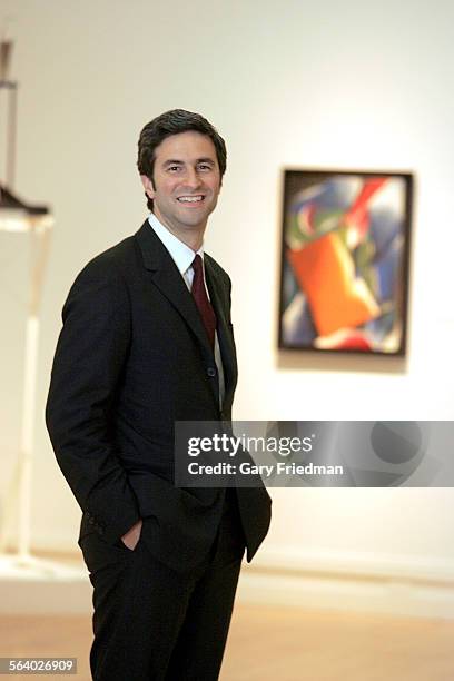 Director Michael Govan, who started the job in early April 2006, is pictured in the museum for a Sunday Calendar story of local museum directors. The...