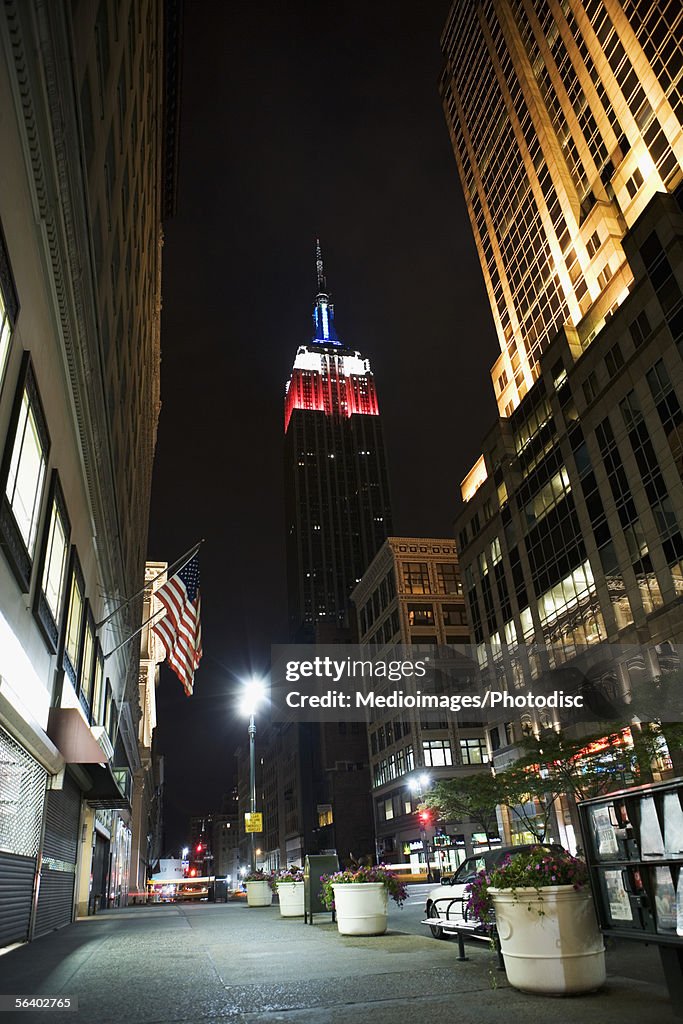 Times Square at night, New York City, NY, USA