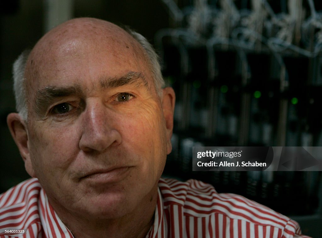 Don H. Catlin, director of UCLA Olympic Lab, photographed Tuesday, Nov. 14, 2006 at the Westwood of