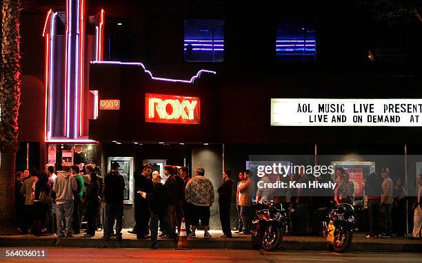The Roxy Sunset The Roxy Club Photos and Premium High Res Pictures - Getty Images