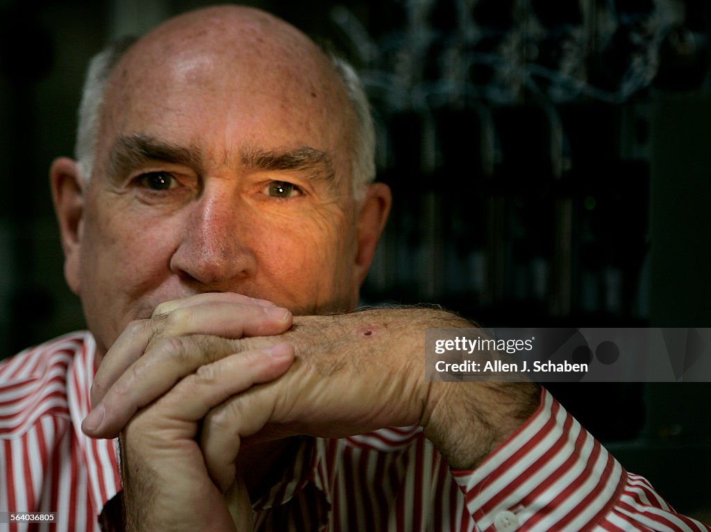 Don H. Catlin, director of UCLA Olympic Lab, photographed Tuesday, Nov. 14, 2006 at the Westwood of