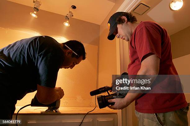 Stanton, Aug. 31, 2007 Flip That House, on TLC, reality show producer Tim Piniak , right, of Actual Reality Pictures, films Abraham Perez ,...