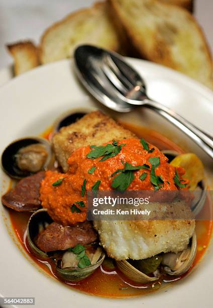 Halibut Romesco 101 Romesco Sauce Stock Photos, High-Res Pictures, and Images - Getty ...