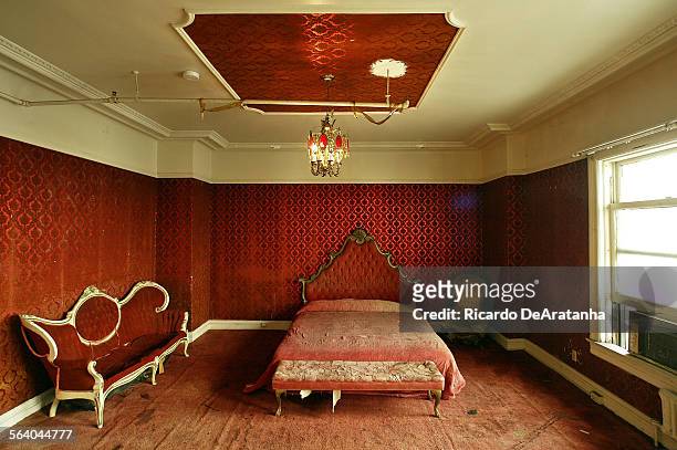 The Valentino suite at the Alexandria Hotel at Fifth and Spring streets which was Hollywoods home where dozens of studios maintained offices, where...