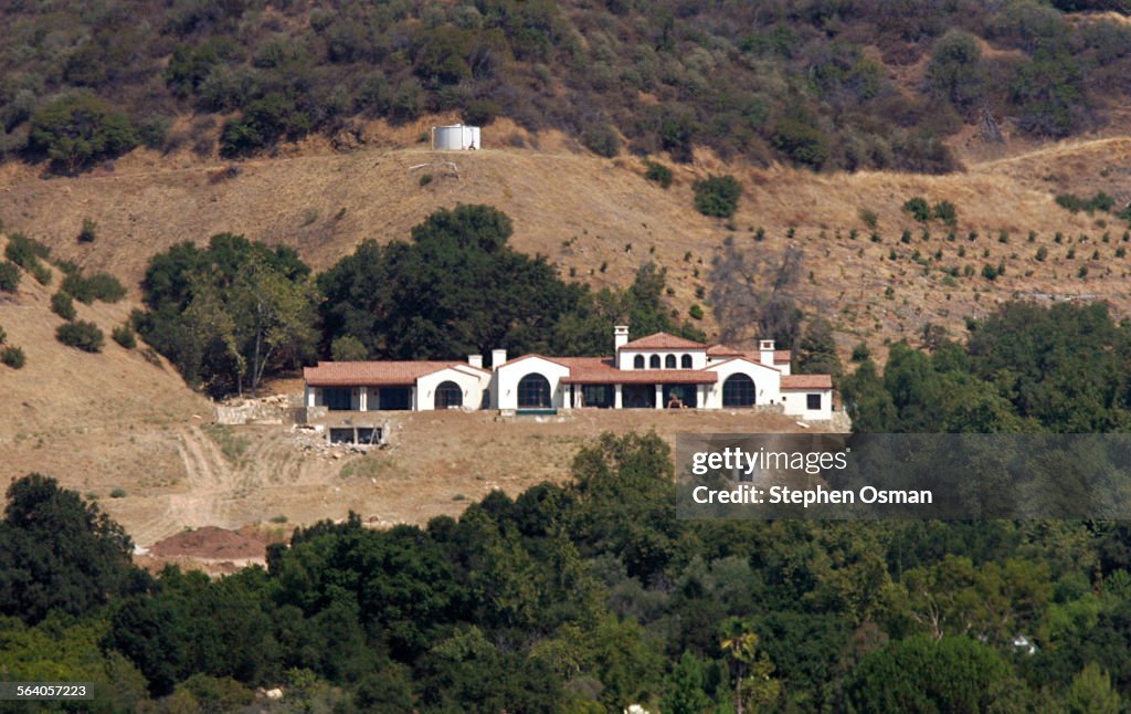 Louis Tomasetta's Ojai home under construction. Vitesse Semiconductor in Camarillo fired three exec