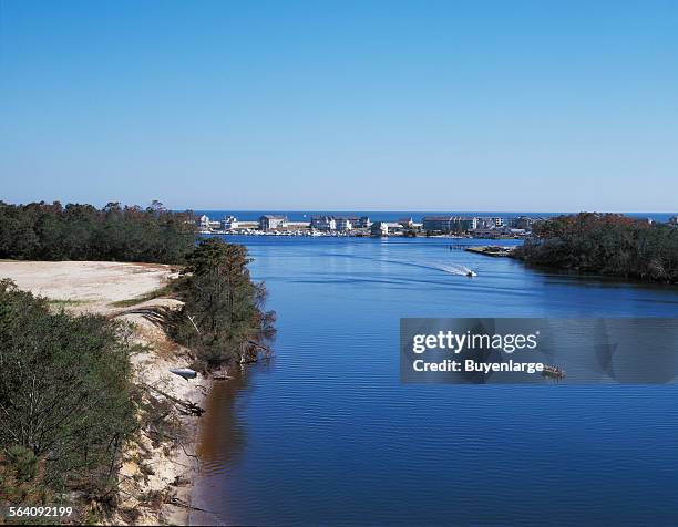 Intracoastal waterway near Wilmington, North Carolina