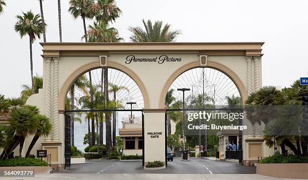 Paramount Pictures, Melrose Avenue entrance, Los Angeles, California