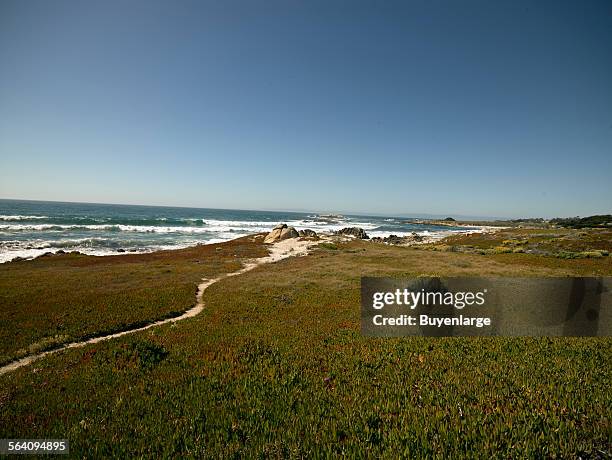 Views from 17-Mile Drive, a scenic road through Pacific Grove and Pebble Beach on the Monterey Peninsula in California