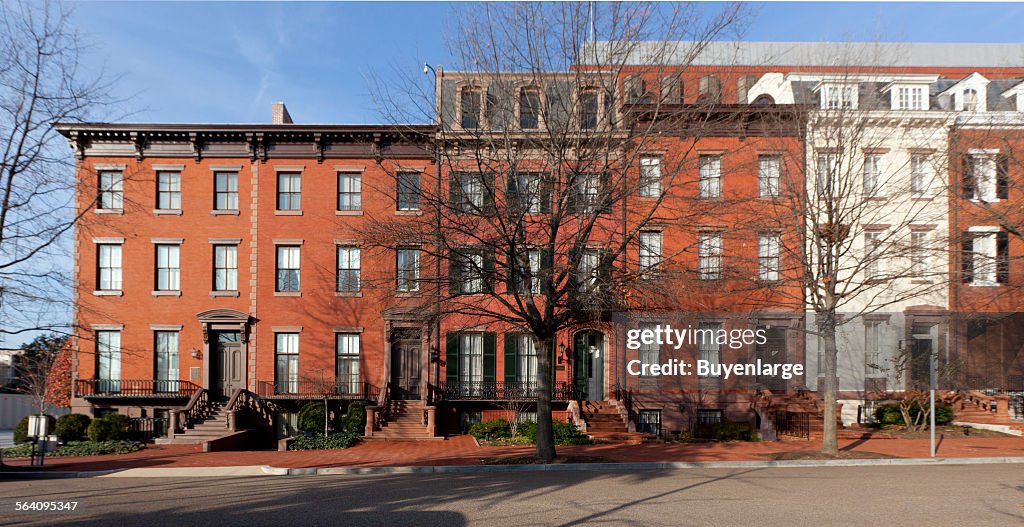 LaFayette Park, located directly north of the White House on H Street between 15th and 17th Streets,